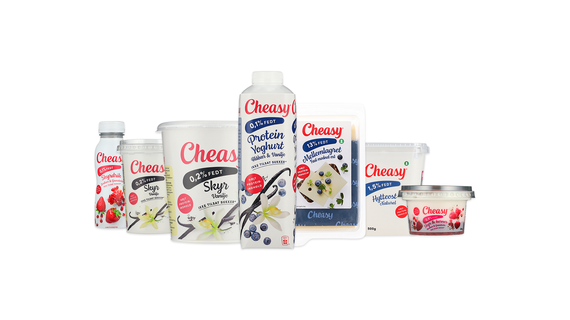 Cheasy® protein til ethvert behov